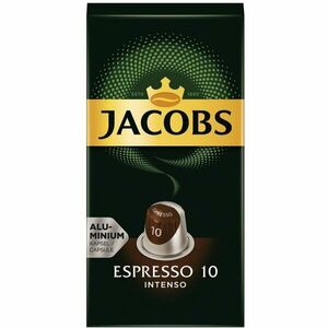 Cafea capsule Jacobs Espresso Intenso compatibile Nesspresso, 20 capsule, 104 g imagine