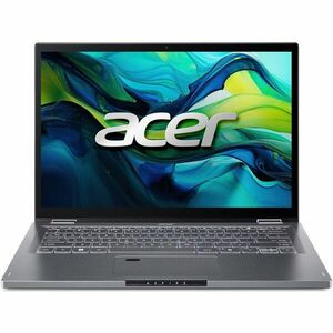 Laptop Acer Aspire Spin 14 ASP14-51MTN-79EQ cu procesor Intel® Core™ 7 150U pana la 5.4GHz, 14'', WUXGA IPS Touch, 32GB LPDDR5 RAM, 1TB SSD, Intel® Graphics, No OS, Steel Gray imagine