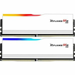 Memorie G.Skill Ripjaws M5 White RGB 32GB DDR5 6400MHz CL36 Dual Channel Kit imagine