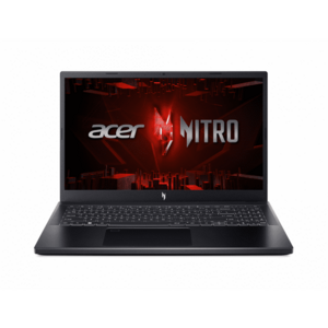 Laptop Acer Gaming 15.6'' Nitro V 15 ANV15-51, FHD IPS 144Hz, Procesor Intel® Core™ i5-13420H (12M Cache, up to 4.60 GHz), 16GB DDR5, 512GB SSD, GeForce RTX 4060 8GB, No OS, Obsidian Black imagine