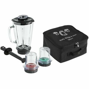 Set de accesorii 5-in-1 pentru robot de bucatarie Tefal Coach Mix & Drink XF650038, dedicate pentru mixare, amestecare, macinare, tocare si zdrobire a ghetii imagine