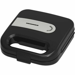 Sandwich maker Heinner SM-K750FSBK, 750W, placi antiadezive fixe tip sandwich, negru imagine