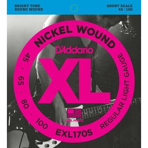 D'Addario EXL170S Corzi pentru chitare bas imagine