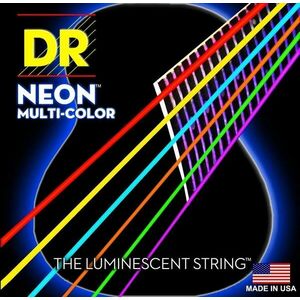 DR Strings MCA-12 Neon Corzi chitare acustice imagine