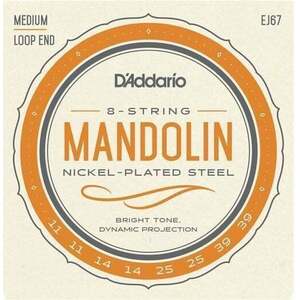 D'Addario EJ67 Corzi pentru mandoline imagine