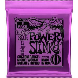 Ernie Ball 3220 Power Slinky 3-Pack Corzi chitare electrice imagine