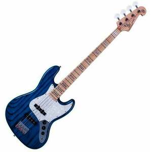 SX SJB75 Trans Blue Bas electric imagine