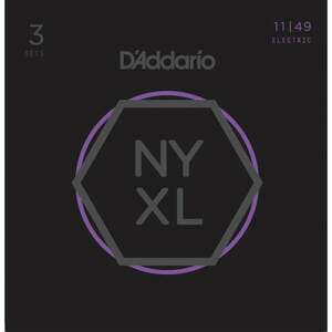 D'Addario NYXL1149-3P Corzi chitare electrice imagine