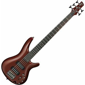 Ibanez SR305E Root Beer-Metalic Bas cu 5 corzi imagine