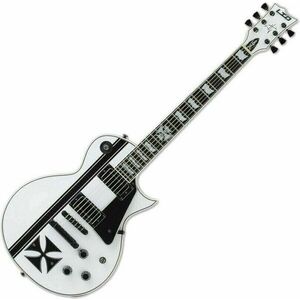 ESP LTD Iron Cross James Hetfield Snow White Chitară electrică imagine