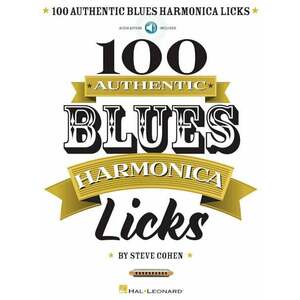 Steve Cohen 100 Authentic Blues Harmonica Licks Note imagine