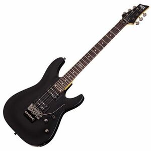 Schecter C-1 FR SGR Midnight Satin Black Chitară electrică imagine