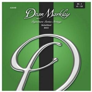 Dean Markley 2604B 5ML 45-128 NickelSteel Set de 5 corzi pentru bas imagine