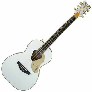 Gretsch G5021WPE Rancher Penguin Parlor Acoustic/Electric White Chitară electro-acustică imagine