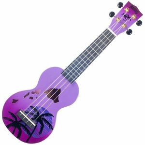 Mahalo Hawaii Hawaii Purple Burst Ukulele soprano imagine