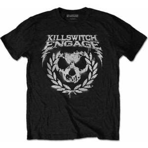 Killswitch Engage Tricou Skull Spraypaint Unisex Black L imagine