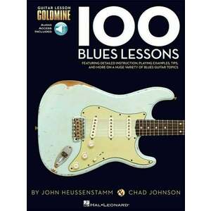 Hal Leonard Chad Johnson/John Heussenstamm: 100 Blues Lessons Note imagine