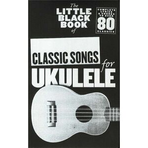 Music Sales The Little Black Songbook: Classic Songs (Ukulele) Note imagine