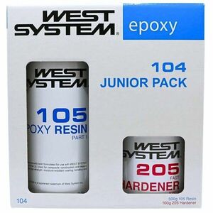 West System Junior Pack Fast 105+205 Transparent 600 g Epoxidic imagine