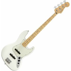 Fender Player Series Jazz Bass MN Polar White Bas electric imagine