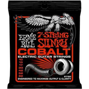 Ernie Ball 2730 Slinky Cobalt 7-String Set de corzi pentru chitară electrică imagine