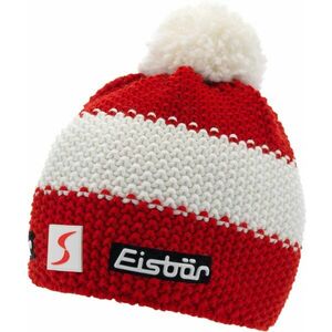 Eisbär Star Pompon SP Beanie Red/White/Red UNI Căciulă imagine