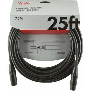 Fender Professional Series 7, 5 m Cablu de microfon imagine