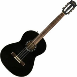 Fender CN-60S Nylon WN 4/4 Black Chitară clasică imagine