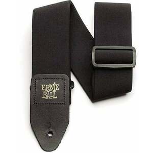 Ernie Ball Stretch Comfort Curea de chitară Black imagine