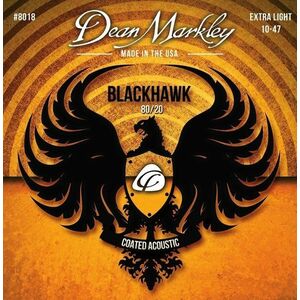 Dean Markley 8018 Blackhawk 80/20 10-47 Corzi chitare acustice imagine