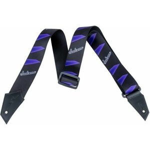 Jackson 299-4323-003 Curea de chitară Headstock Black/Purple imagine