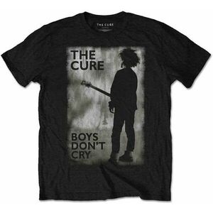 The Cure Tricou Boys Don't Cry Black & White Unisex Black L imagine