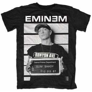 Eminem Tricou Arrest Unisex Black L imagine