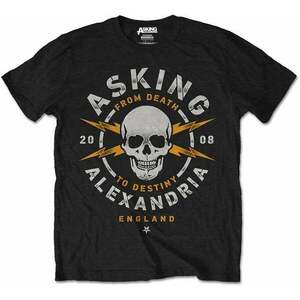 Asking Alexandria Tricou Danger Black L imagine