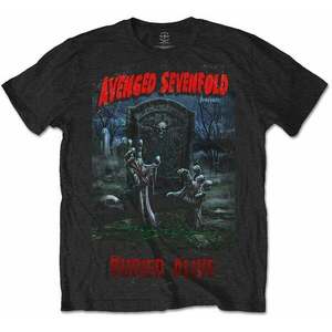 Avenged Sevenfold Tricou Buried Alive Tour 2012 Unisex Black XL imagine