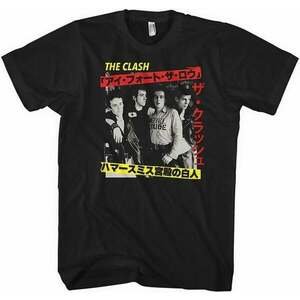 The Clash Tricou Kanji Unisex Black 2XL imagine