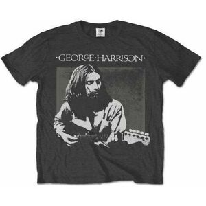 George Harrison Tricou Live Portrait Unisex Gri cărbune L imagine