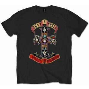 Guns N' Roses Tricou Appetite for Destruction Unisex Black S imagine