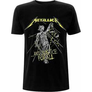 Metallica Tricou And Justice For All Tracks Unisex Black S imagine