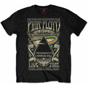 Pink Floyd Tricou Carnegie Hall Poster Black M imagine