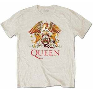 Queen Tricou Classic Crest Unisex Nisip S imagine