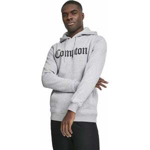 Compton Hoodie Logo Grey/Black XS imagine