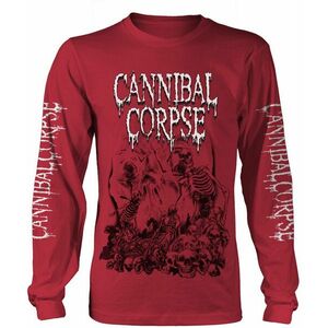 Cannibal Corpse Tricou Pile Of Skulls 2018 Red XL imagine