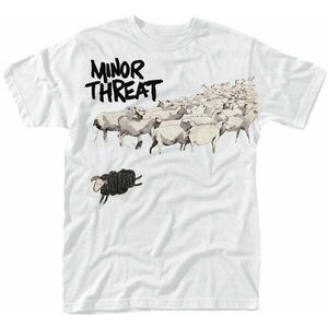 Minor Threat Tricou Out Of Step White L imagine