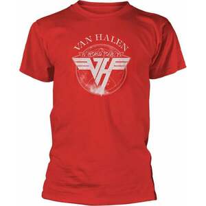 Van Halen Tricou 1979 Tour Unisex Red XL imagine