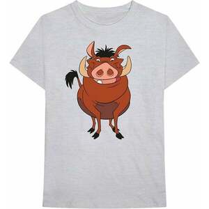 Disney Tricou Lion King - Pumbaa Pose Gri XL imagine