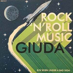 Giuda - Rock N Roll Music (Green Coloured) (7" Vinyl) imagine