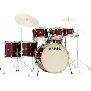 Tama CL72RS-PGGP Superstar Classic Gloss Lacebark Pine-Red Set de tobe acustice imagine