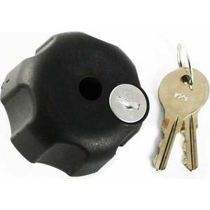 Ram Mounts Key Lock Knob with Brass Insert for B Size Socket Suport imagine