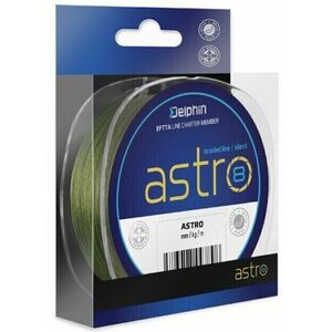 Delphin Astro 8 Verde 0, 08 mm 300 m 10, 6 lbs Linie împletită imagine